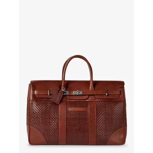 Brunello Cucinelli Men Country Leather Handbag